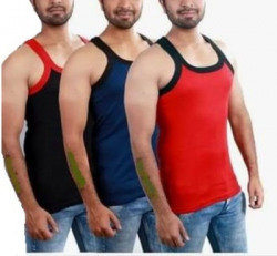 TEXWEAR Color Block Men Square Neck Multicolor T-Shirt