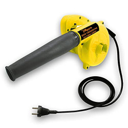 Hillgrove Yellow 800W-18000RPM Air Blower and Suction Dust Cleaner for AC/Computer/Home with Air Blower Machine Gun Dust Cleaning Forward Curved Air Blower (Corded Vacuum)