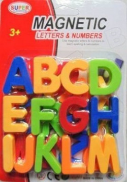 AARL Magnetic Alphabets English Letters Leaning Toy For Kids (ABCD Capital Letter)(Multicolor)