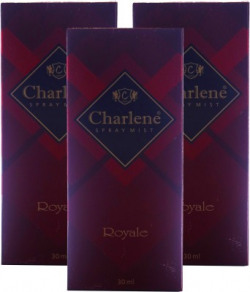 Charlene Spray Mist Perfume - 30ML (Pack of 3) Perfume  -  90 ml(For Men & Women)