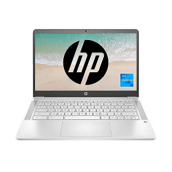 HP Chromebook 14a,Intel Celeron FHD Laptop (Chrome OS, 4 GB SDRAM/64 GB)