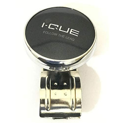Oshotto I-QUE Power Handle (SK-016) Car Steering Spinner Wheel Knob Compatible with Toyota Yaris (Black)