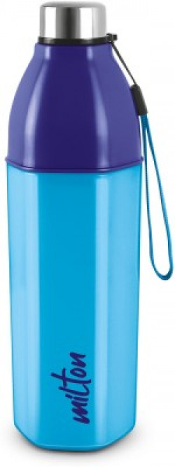 MILTON Kool Hexone 600 Insulated Water Bottle, 465 ml, Blue 465 ml Bottle(Pack of 1, Blue, PET)