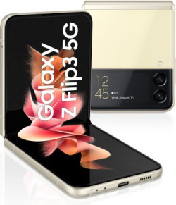 SAMSUNG Galaxy Z Flip3 5G (Cream, 128 GB)(8 GB RAM)