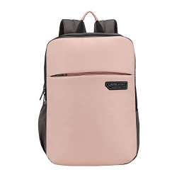 Lavie Sport 43cm Chairman 24 Litres Backpack with Padded Laptop Sleeve | Vegan Leather Business Backpack for Men & Women | Durable Office Bag | Upto 14 inch Notebook/MacBook Compatible