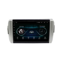 Sulfar 9" Inch Full HD 1080 Touch Screen Double Din Player Android 8.1 IPS Display Car Stereo with Flashing (2GB/16GB) GPS/Wi-Fi/Navigation/Mirror Link for Toyota INNOVA Crysta, Black