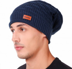 Knotyy Solid Woolen, Beanie Cap