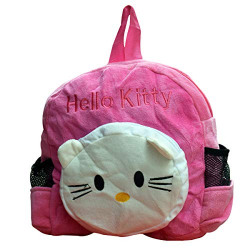 Tinytot Fabric Brown Kid's School Bag