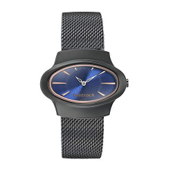 Fastrack Analog Blue Dial Women's Watch 6004QM01/NN6004QM01