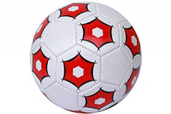 Popo Toys Kids Football Red White | 3 Years & Up | Best Gift for Girls/ Boys/ Kids, Multicolor
