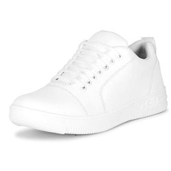 Kraasa Men Lace Up Sneaker,Casual Shoe White2UK 7