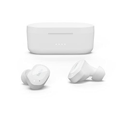 Belkin SOUNDFORM Play True Wireless in-Ear Earbuds, White