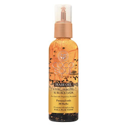 Coco Soul Hair Oil for Long Strong Black Hair with Virgin Coconut | Amla | Bhringraj | Meethi & Black Deeds - Makers of Parachute Advansed | 95ml