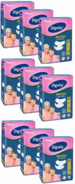 Romsons MAGNA-A.D-M-90PCS Adult Diapers - M(90 Pieces)
