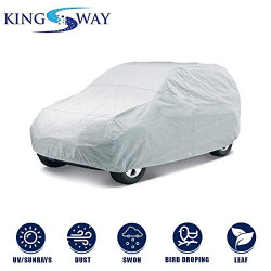 Kingsway kkmcbcsm00137 Car Body Cover for Toyota Innova (Silver)