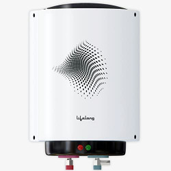 Lifelong Water Heater for Home - Water Geyser 15 ltr with 3 Star BEE Rating - 2000W Electric Geyser for Bathroom with Metal Body & Tank -Vertical Wall Mount Hot Water 15 Litre Storage Geyser (LLSWH15)