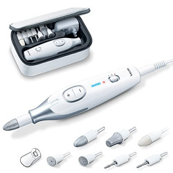 Beurer MP 42 Manicure/Pedicure, Set 3 Years Warranty, White
