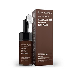ZM Arabica Coffee Foaming Face Wash, Detoxifying & Deep Cleansing, 100 ml
