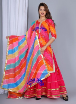 ELVISH JAIPUR Women Top and Skirt Set