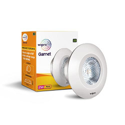 wipro Garnet 2W LED Integrated Spotlight | Pink Color | Compact Design Ceiling Spot Light for Cabinets & Wardrobes| Cutout - 33mm|Pack of 4
