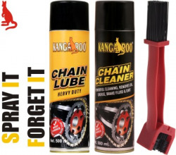 KANGAROO CL500 chain lube and cleaner with brush Chain Oil(1000 ml)