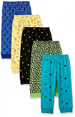 Cloth Theory Baby Unisex Cotton All Over Print Pajama (Pack of 5) [CTIN_005_Multi_12-18 M]