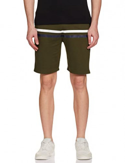 Amazon Brand - House & Shields Men's Cargo Shorts (SS21HNSS002_Rifle Green_XL)