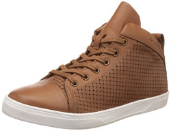 blackberrys Men's Cedro Tan Leather Sneakers - 6 UK/India (40 EU) (FWCEDROKHKC18SPA)