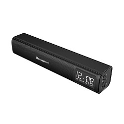 Honeywell Moxie V1000 10W 2.0 Channel V5.0 Wireless Bluetooth Soundbar, 5.0 Stereo Sound, 52mm*2 Drivers, 15Hrs Playtime, TWS, 1200mAh Battery, Multiple Connectivity via SD Card, Audio Jack & USB