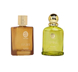 Lyla Blanc Mens EXPLORER & Lyla Blanc Womens VOYAGE - (Set of 2 Perfume for Couple) (100ml each)