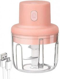 CUERARPO Garlic/Food Chopper Slicer Sharp Blades Blender Electric Vegetable Chopper 10 W Food Processor(Multicolor)