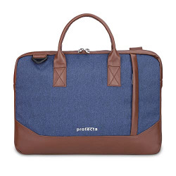 Protecta Headquarter Lite Office Bag Briefcase For Screen Size Up To 13.3" - Navy Blue