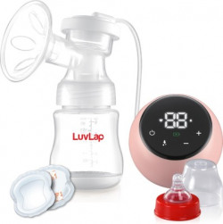 LuvLap Adore Electric Breast Pump with 2 Phase Pumping, Rechargeable Battery,  - Electric(White)