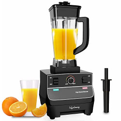 Lifelong LLPB922 Vortex Professional Blender/Juicer/Mixer 2000W| 2 Litres BPA Free Jar| Commercial heavy duty High Power Blender|100% Copper Motor| Pulse Function (Black)