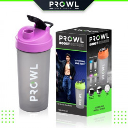 PROWL by TIGER SHROFF Boost 700 ml Shaker(Pack of 1, Purple, Plastic)