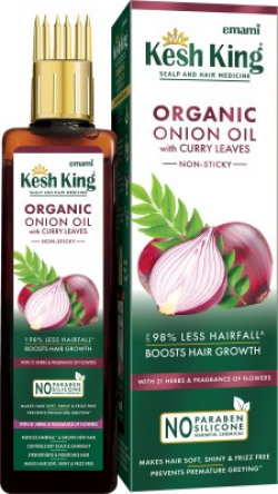 Kesh King Ayurvedic Onion|Hair fall control|Hair Growth|21 rare ayurvedic herbs Hair Oil(100 ml)