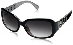 Foster Grant UV Protected Rectangular Women's Sunglasses KAROLINA 001 POL IND|57|Grey Color