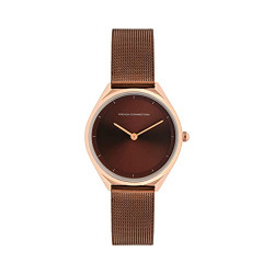 French Connection Analog Brown Dial Women's Watch-FC22BRGM
