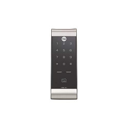 Yale YDR 3110 Smart Door Lock with Pin & Card Access, Color- Silver/Black Finish