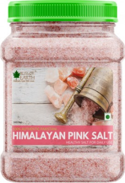 Bliss of Earth 1KG Authentic Pakistani Himalayan Pink Salt for Healthy Cooking Himalayan Pink Salt(1 kg)