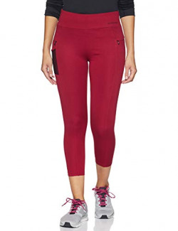 Fruit of the Loom FKCS03 Play Women's Knit Capri - Persian Red - M - (FKCS03-A1S3-PERED-M)