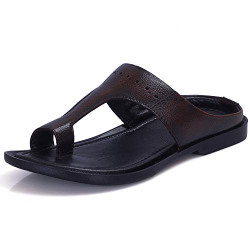 Burwood mens Bwd 314 Brown Slippers - 9 UK (BW 315)