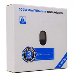 BigPlayer 500Mbps Mini Wireless USB Adapter (Black)