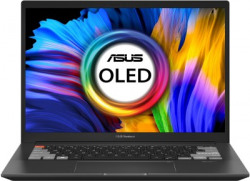 ASUS Vivobook Pro 14X OLED with ASUS DialPad Ryzen 9 Octa Core 5900HX - (8 GB/1 TB SSD/Windows 10 Home/4 GB Graphics/NVIDIA GeForce RTX 3050 Ti/90 Hz) M7400QE-KM046TS Creator Laptop(14 Inch, Black, 1.45 kg, With MS Office)