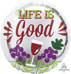 Wanna Party Life is Good Balloon 18" S40