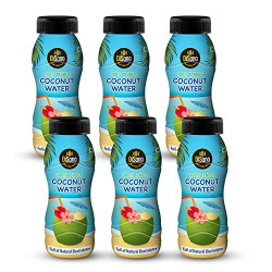 DiSano Natural Tender Coconut Water | No added Sugar or Flavour |200ml (Pack of 6)