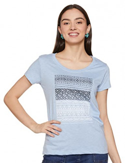 Max Women's Regular T-Shirt (AW22CCPEP02_Sky Blue L)