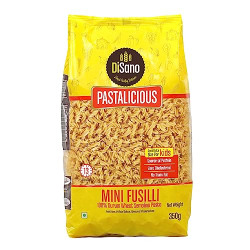 DISANO Vegetarian Pastalicious Mini Penne, Ideal Bite Size For Kids, 350G