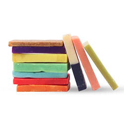 Soulflower Organic Soap Sampler Pack  Set of 10 (30g Each)