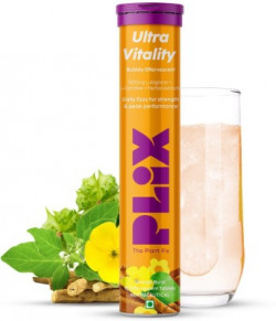 Plix Ultra Vitality For Vigour, Performance & Strength With Ashwagandha, Safed Musli(15 Tablets)